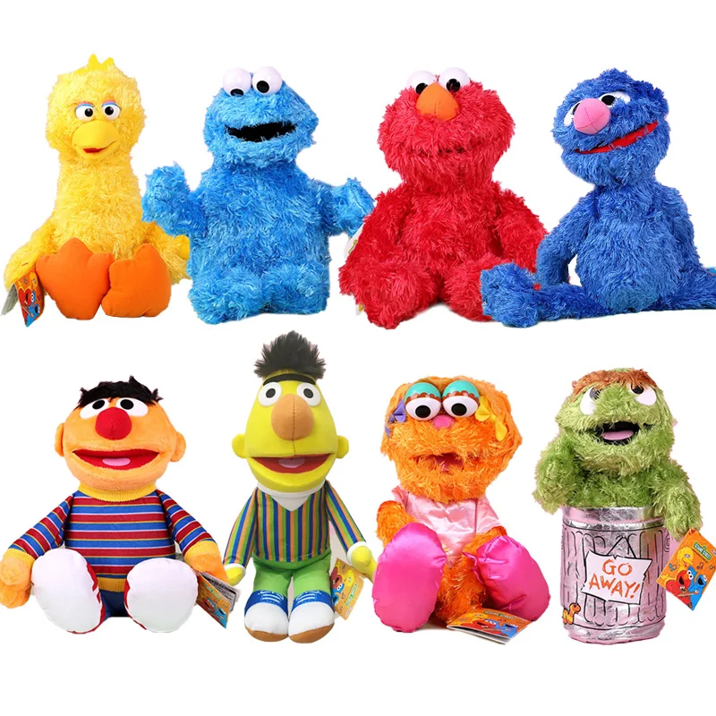 Wholesale Sesame Street Plush Toys Elom Stuffed Animal Figures In Bulk ...