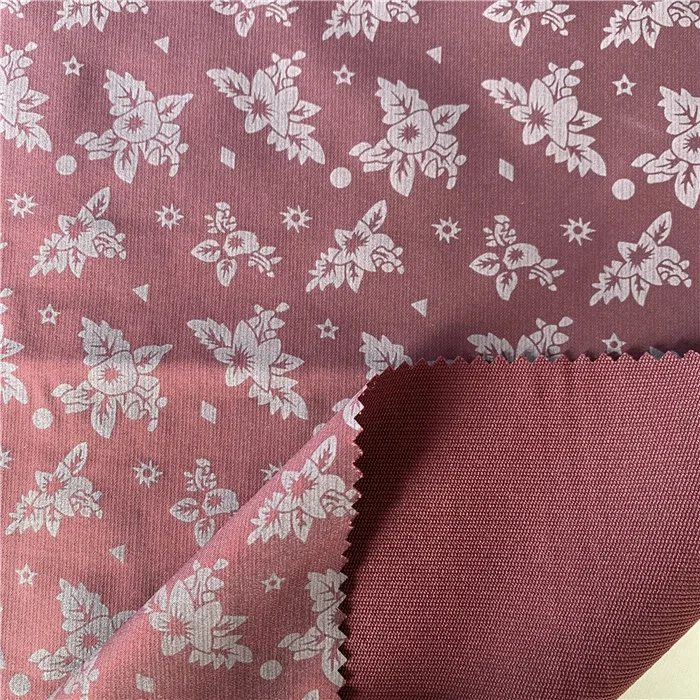 Индивидуальная эластичная одноцветная ткань T400 150D с принтом высококачественная для курток и