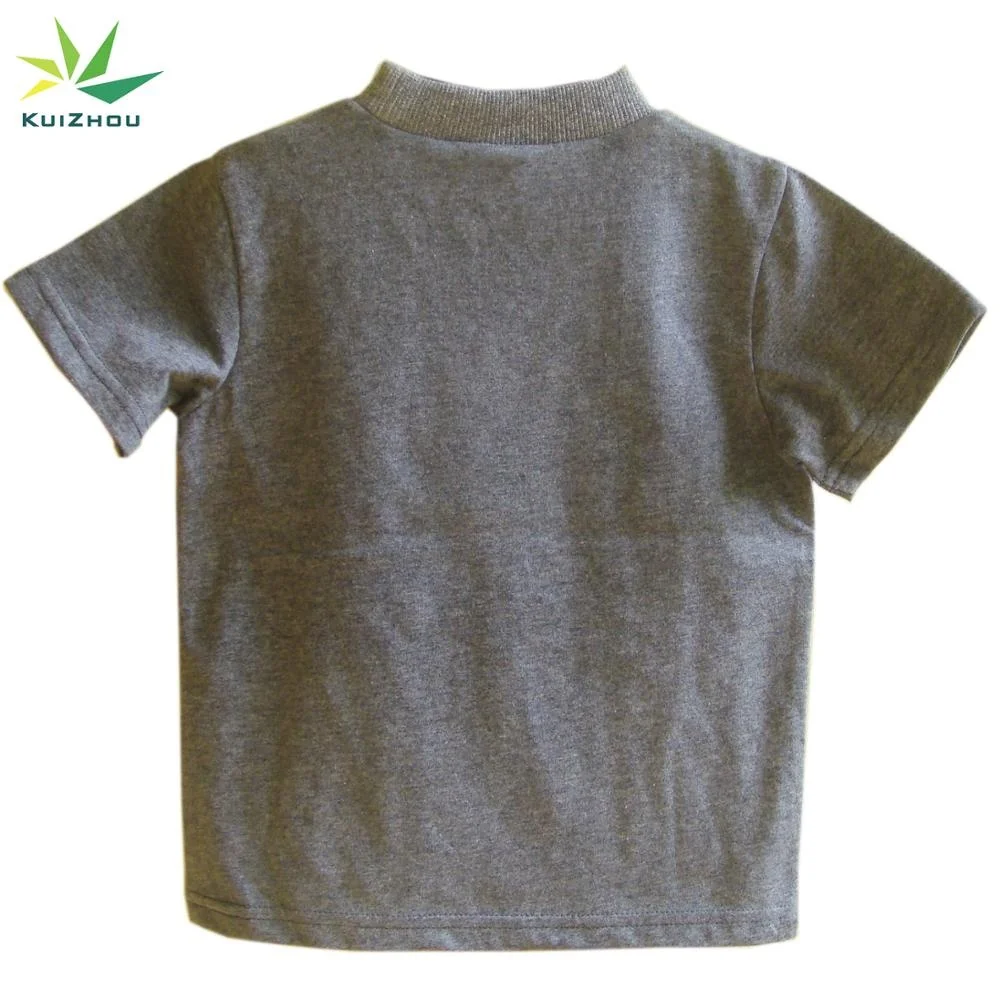 
 Летняя однотонная детская футболка из 100% хлопка  