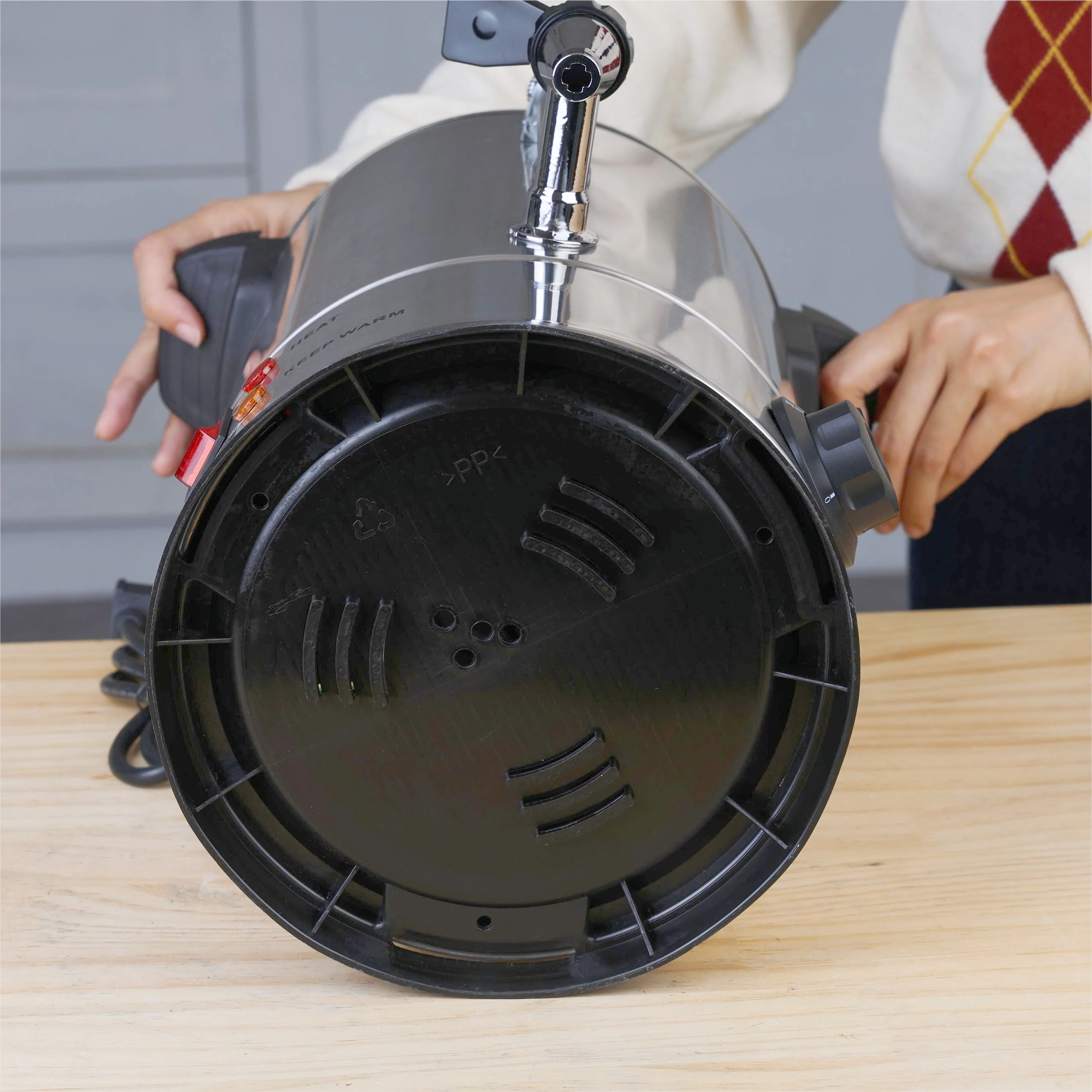 Factory Prices Stainless Steel 304 Electric Drinking Hot Water Boiler Heater Tank Large Size Cooking Pot With Controller_2