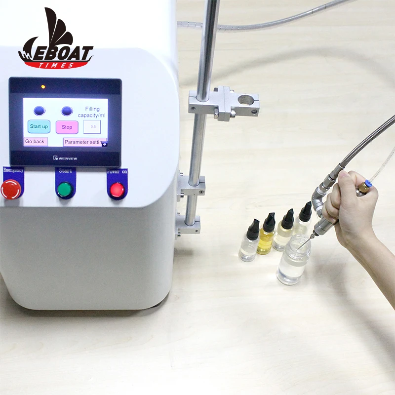Малогабаритная полуавтоматическая машина для наполнения капсул шприцами EboatTimes