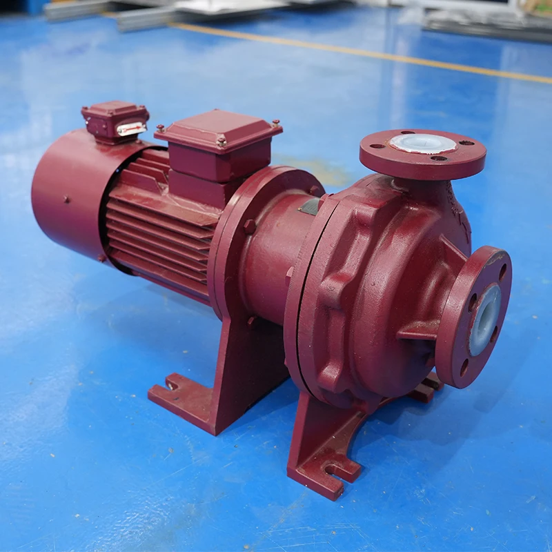 Hephis Cast Iron Centrifugal Pump Corrosion Resistant Acid Washing Pump