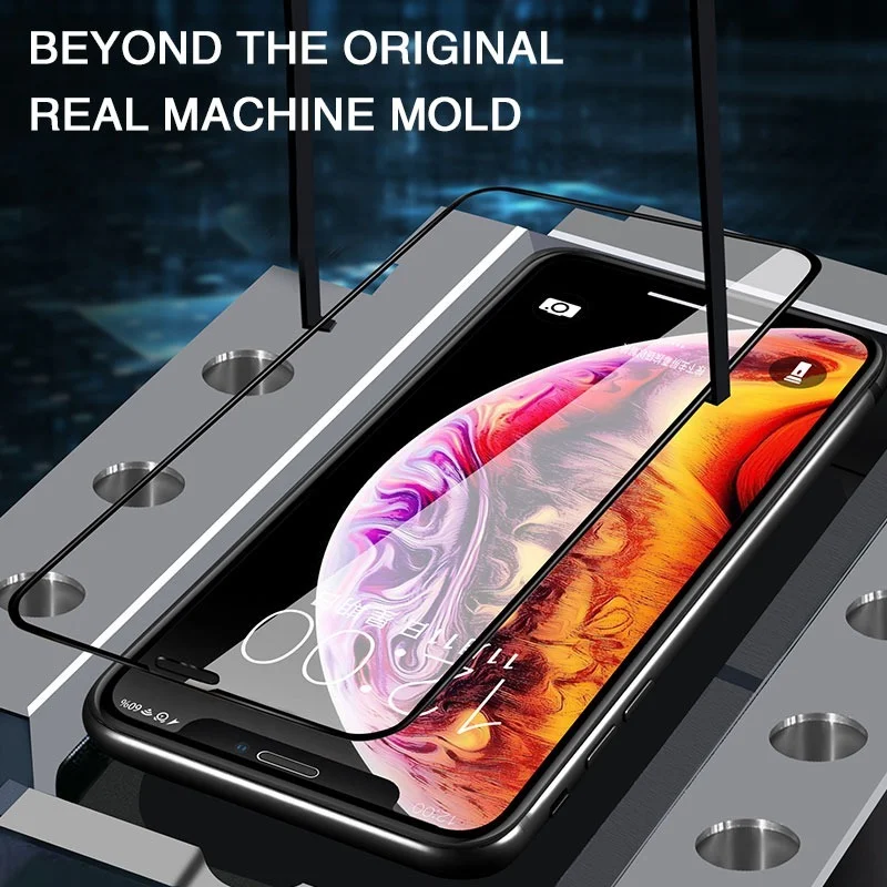 Закаленное стекло 9D для i Phone 13 12 11 Pro Max Защитное X XR XS 7 8 6S Plus 12Pro защита