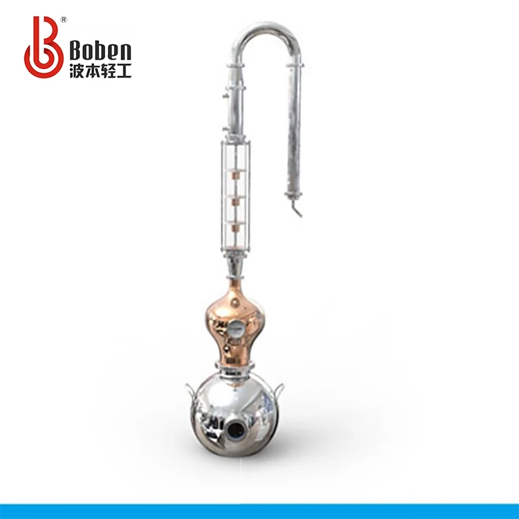 Home Use Mini Distillation Equipment for Alcohol Distillery Vodka & Rum Making Machine for Beverage & Wine Production