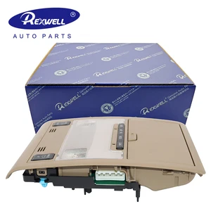 Rexwell Auto Parts Car Yellow-Drown Front Overhead Console Dome Reading Light Lamp Sunroof Control 1D153-020G for Lexus LS460