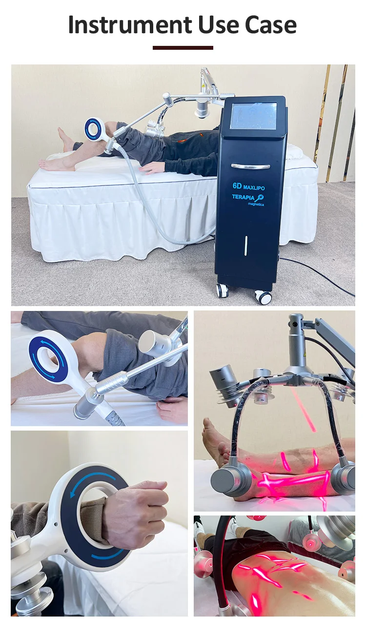6D Laser Magnetic physical therapy electrode massage equipment physical therapy
