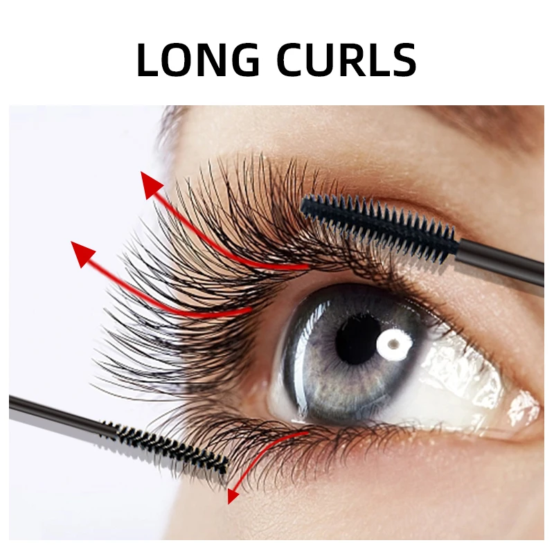 Slim Curl Styling Base Mascara Waterproof Lasting Non Smudging Eyeliner ...