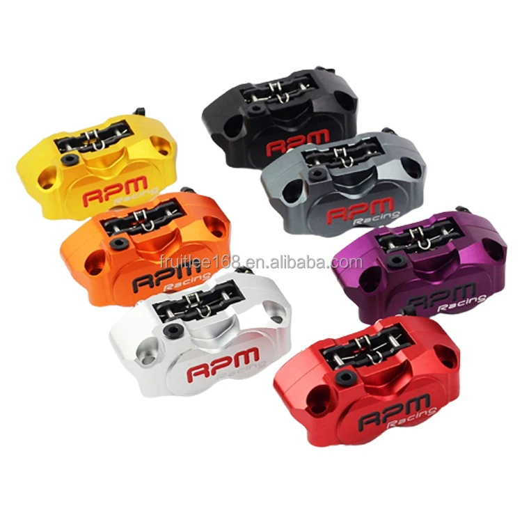 Universal Motorcycle Brake Calipers With 4 Pistons For Scooter Brake