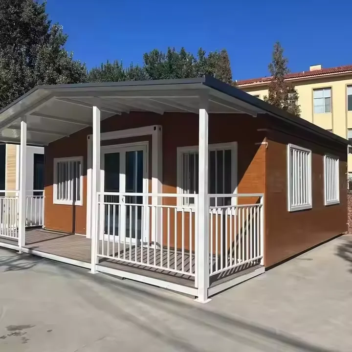 Expandable House Mobile Container Hotel Room Prefabricated Futuristic House for Touring Car