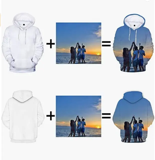 Hot Selling Sublimation Custom 3d Printed Hoodie Wholesale Custom Sweatshirt Top Sale Custom Pullover Manufacturer From China