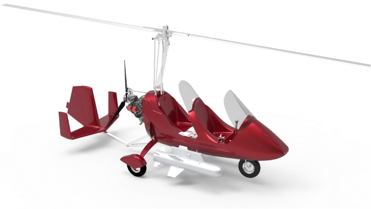 Efficient Rotorcraft DS-115 Gyrocopter - Efficient Forest Fire Prevention