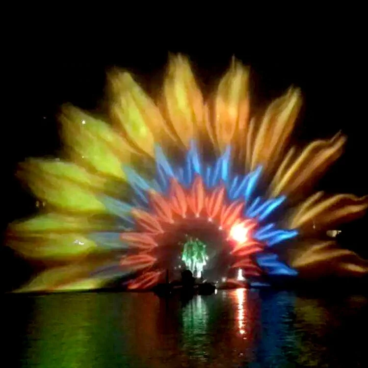 Fenlin 3D Large Outdoor Water Screen Fountain Hologram Projection for Outdoor Fountain Projector