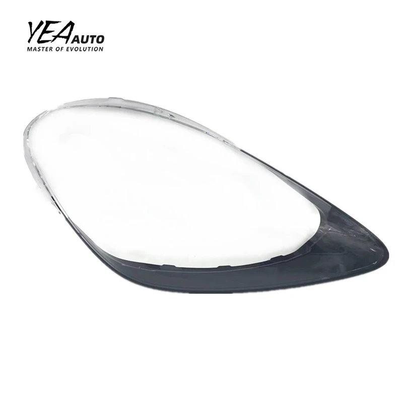 product replacement car headlight glass lampshade cover lens lamp for porsche cayenne s gts 2018   2021 coupe headlamp shade lens cover-32