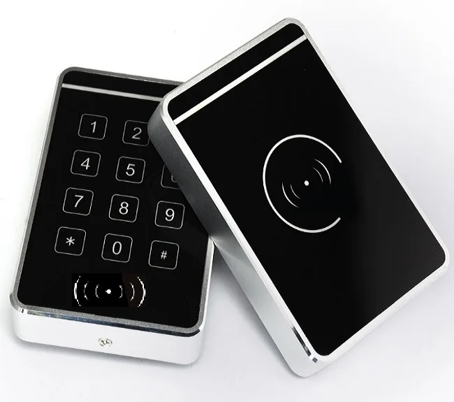 Proximity NFC IC ID Support Smart Card 125K 13.56Mhz Wiegand26/34 RFID Reader Door Access Control Card Reader System
