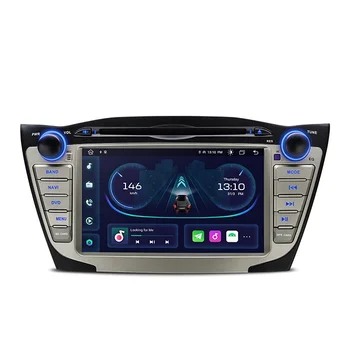 7 inch Android 11 Car DVD Player Navigation System With Built-in CarPlay Android Auto DSP Instant Camera Access for HYUNDAI