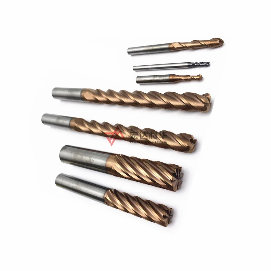 Solid Carbide ALTiN Coated End Mill 6.5mm-22mm Milling Cutter