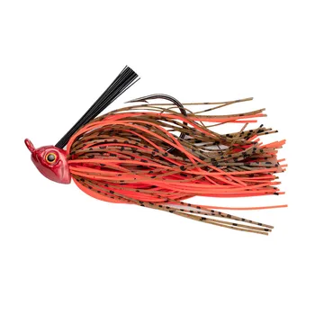 JOHNCOO 12G/15G Fishing Bait Beard Skirt Lure Spinner Baits Buzzbait Wobbler Chatter Bait for Bass with Swim Jig Blades Pesca – Metal Jig – view 2
