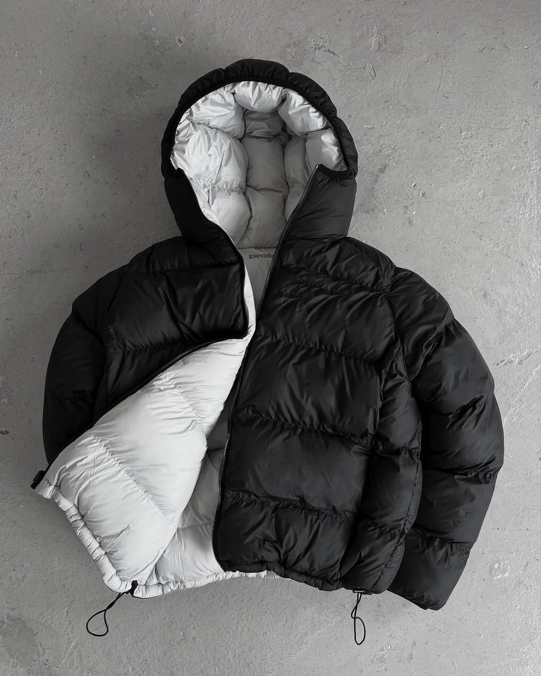 Salati Custom High Quality Wadded Bubble Coats Hood Men Puffer Jacket Oversize Nylon Windbreaker Winter Warm Jackets gallery 7