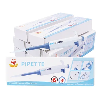 IKEME All Type of Micropipette Price Adjustable Volume Repetitive Micropipette Pipette Fixed Transferpettor Pipettes Fix Pipett