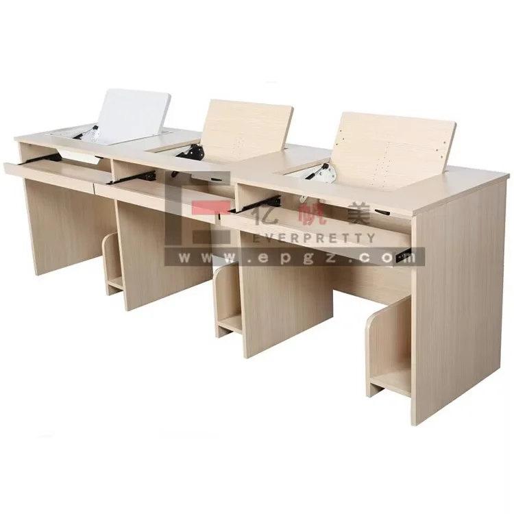 Modern Laboratory Furniture - Computer Table for 3 Students