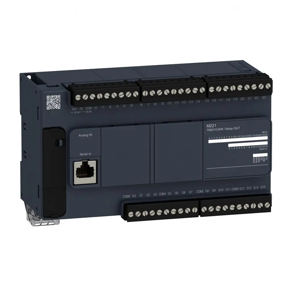 TM221CE24R PLCコントローラーの1 TM221CE24r PLC for Modicon 064877 Module, Logic Controller