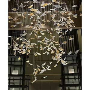 Modern Luxury Custom Design Aesthetic Staircase Chandelier Chandelier Pendant Dining Room Chandelier Lights