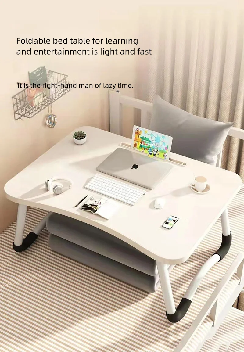 Laptop Desk Holder Cradle Stand Mobile Phone Desk Stand Computer Desk