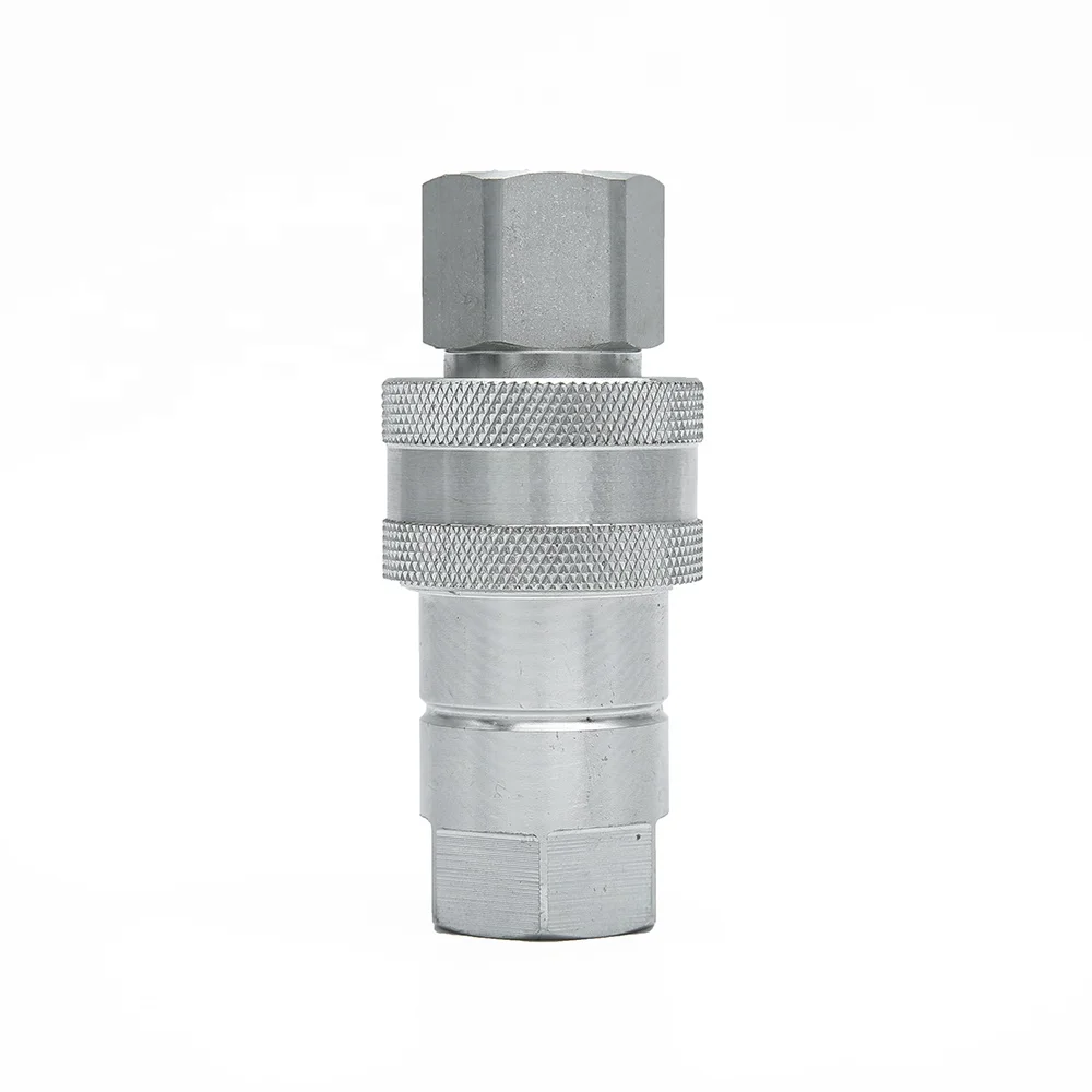 Raccordi Idraulici A Innesto Rapido 1/4" NPT - Attacchi Rapidi Maschio E Femmina In Acciaio Temprato Per ISO5675