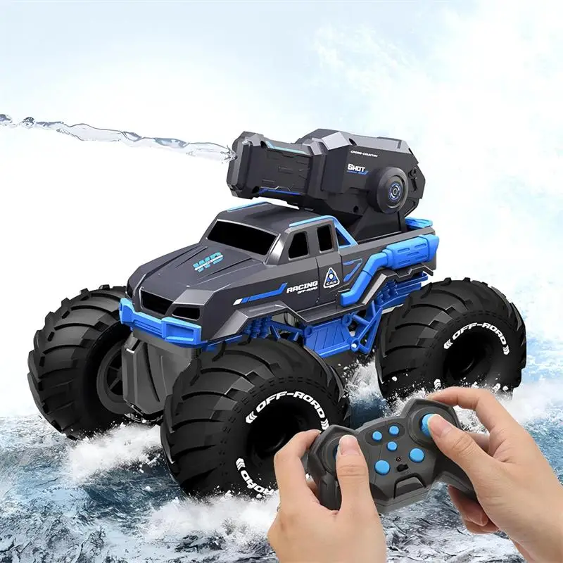 Outdoor Toys 1:16 4WD Remote Control Amphibious Car Boat