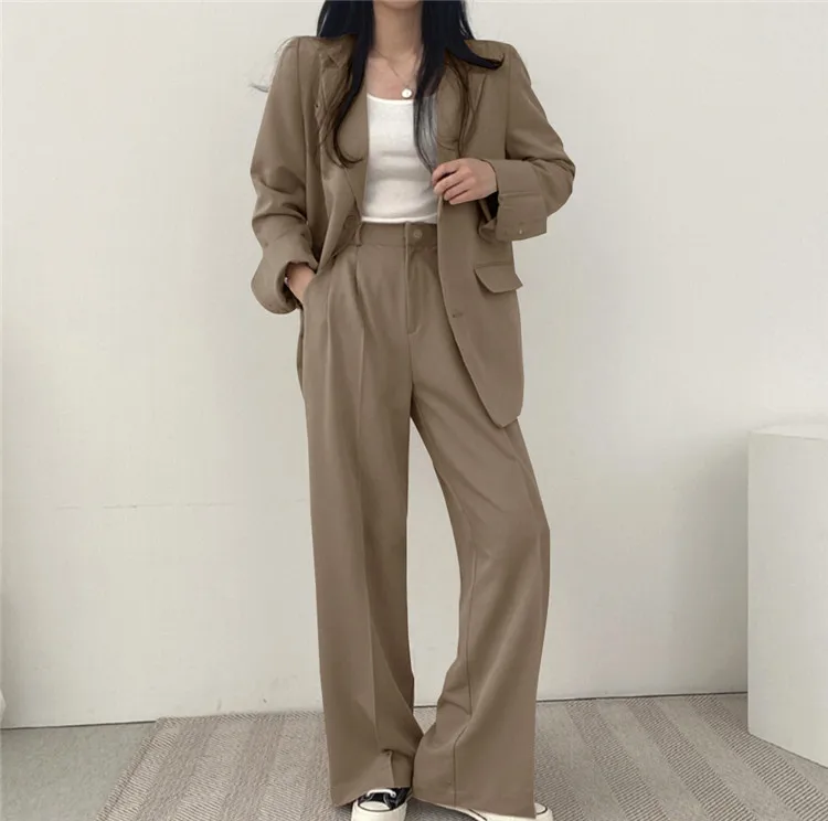 New Fashion Lady Clothes Women Office Coats Autumn Casual Suit Jackets ...