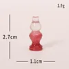 Vaso di zucca rosso rosato