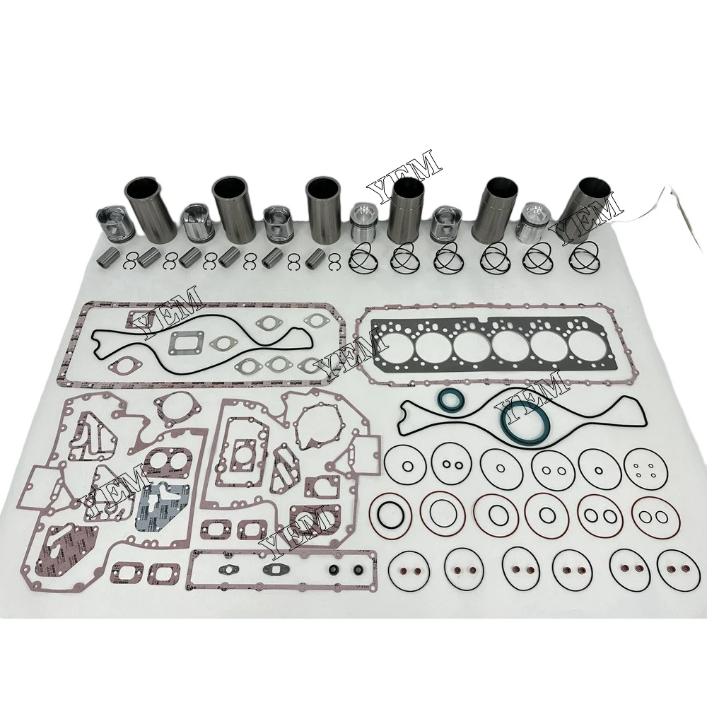 For John Deere RE521616 Overhaul Kit With Gasket Set 6068 Engine 4