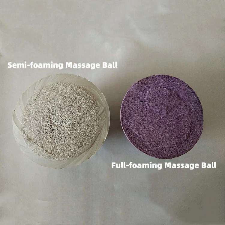 New Type Small Deep Tissue Mini Yoga Soft Semi-foaming Rubber Massage Ball