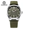 4 Silver Case Green Dial