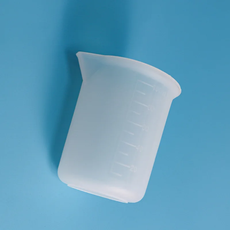 Silicone Measuring Cups 100ml for Resin Mixing Cups Glue Tools Soy Wax All Kinds Wax Measuring Cups