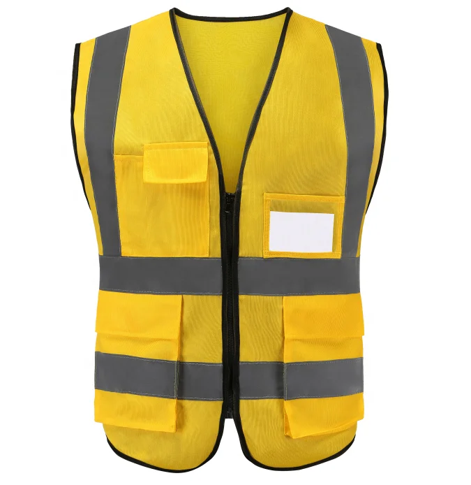 High Visibility Reflective Safety Vest Road Building Night Traffic Duty Service Sanitation Reflective Safety Clothing