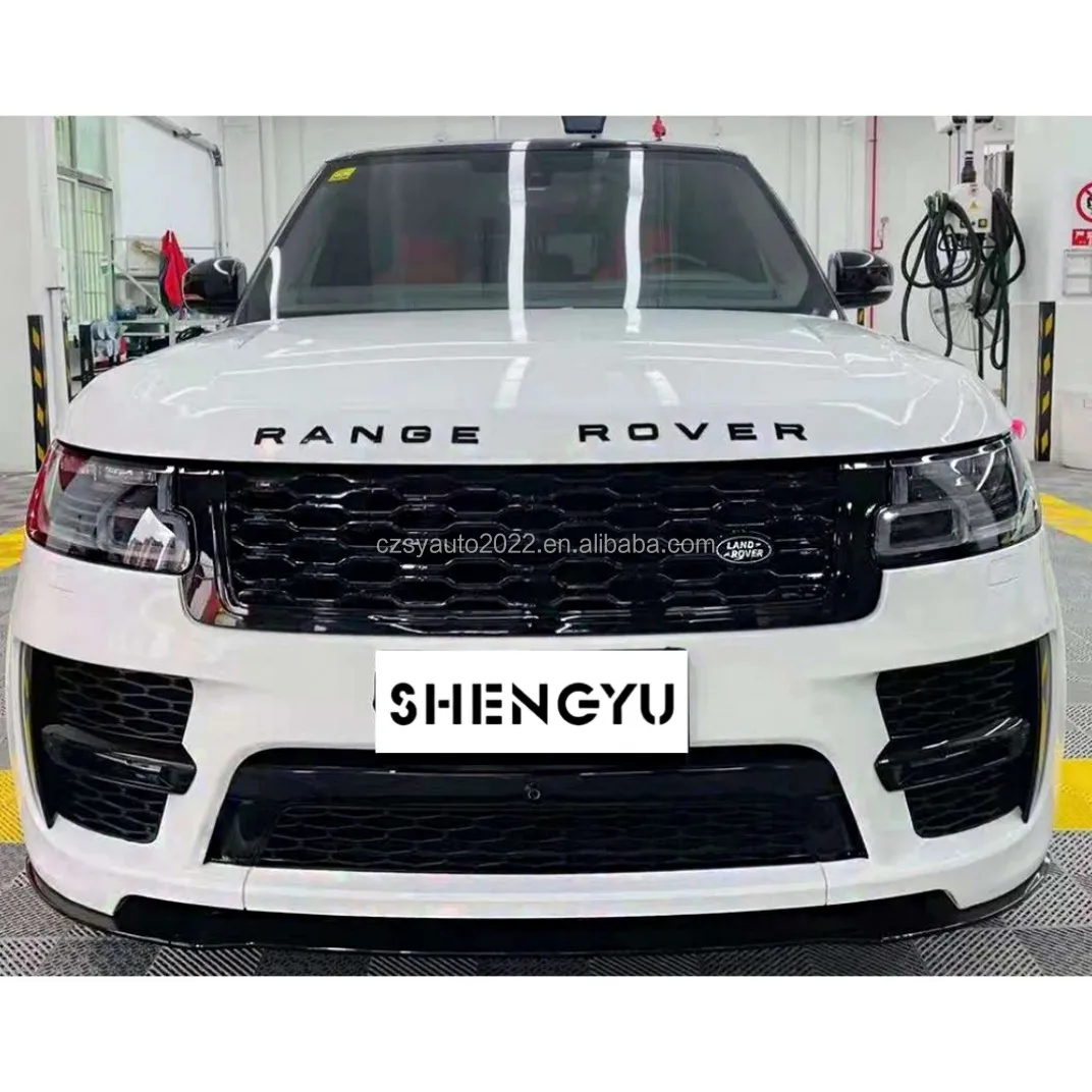 Auto Lights Bumpers With Grille Hood Side Skirt For Range Rover Vogue ...