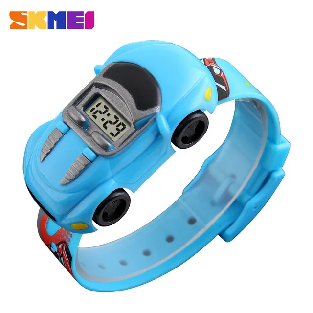 SKMEI 1241 Kids Digital Watch with Car Dial