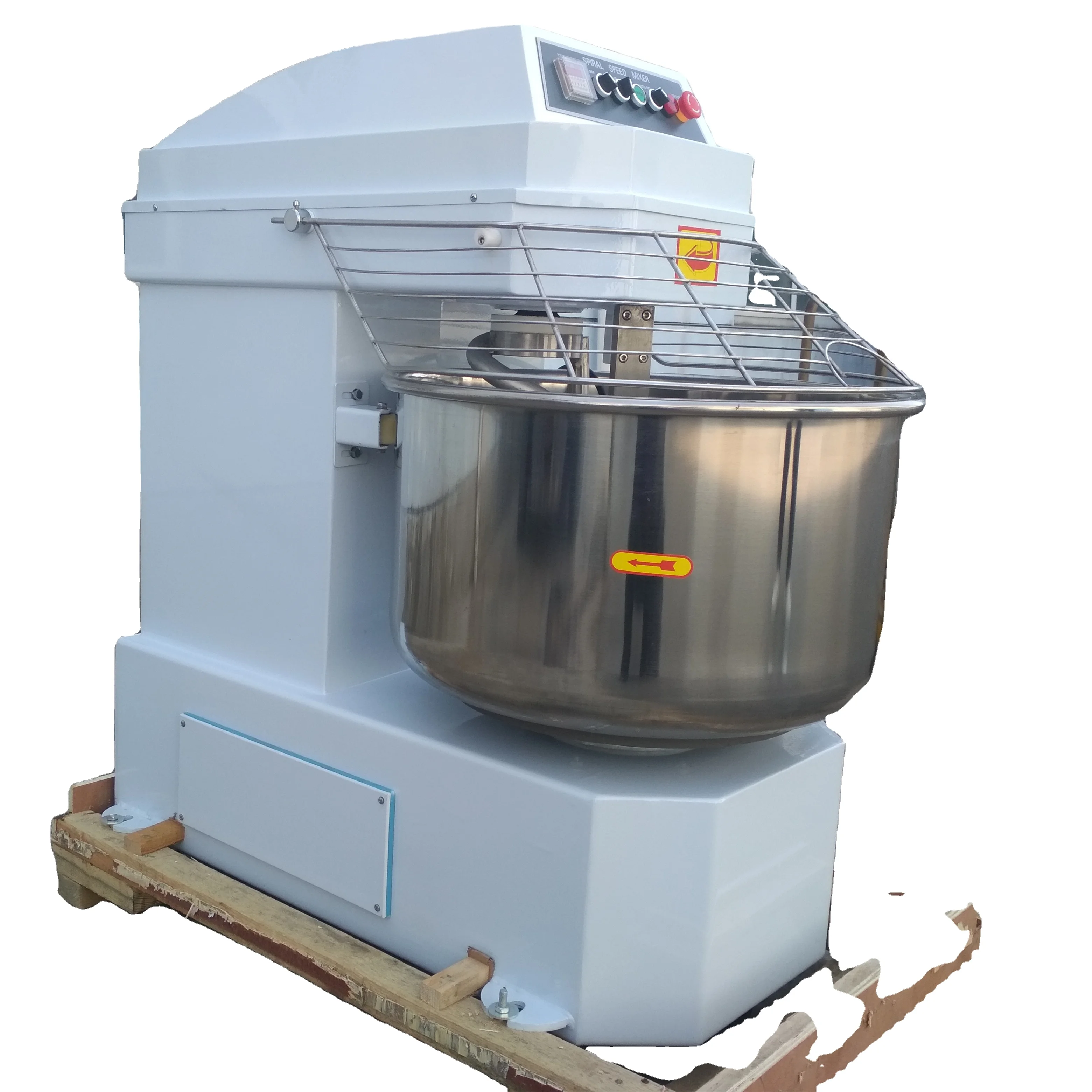 生地ミキサー 業務用25kg 厨房 業務用一度に25kgの小麦粉を混合できる Amazon | スパイラル生地ミキサー 2スピード生地混練機 21