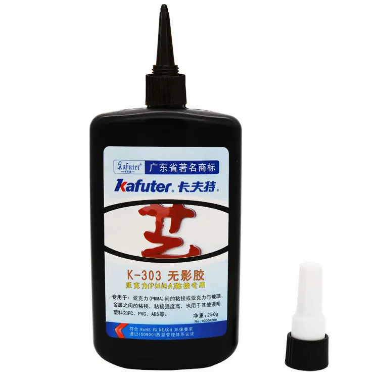 UV Glue Liquid Acrylic Glue Kafuter K-303 Glass and Plastics Metal ...