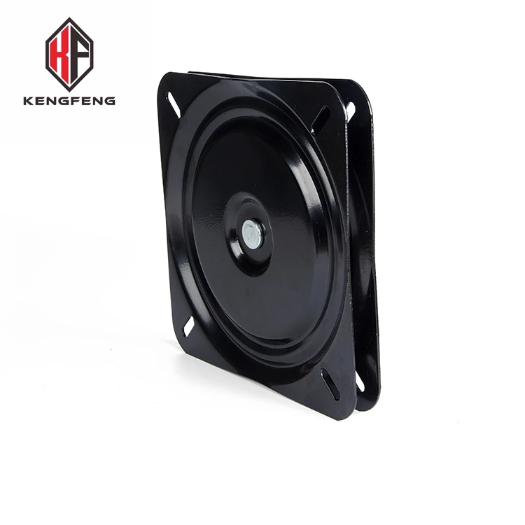 
 Мебельные стулья квадратные 200 мм поворотные пластины 360 градусов черная барная табуретка вращающаяся фурнитура поворотная пластина  