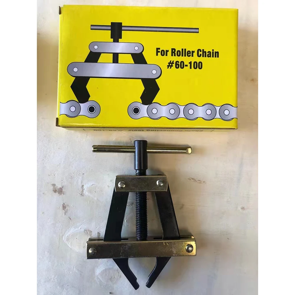 Roller Chain Holder Puller Breaker Cutter Tools Kit For Bike Motorcycle