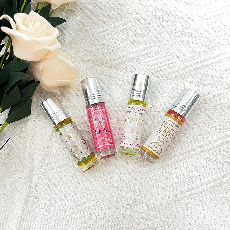 4 Flaconi Roll-on Per Oli Essenziali 15ml - Bottiglie Vintage Oro Stile Arabo Egiziano - Foto 2