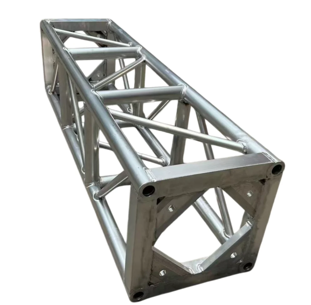 Fabrikpreis Bolzen-Traverse 400*400mm Kundenspezifische Hochleistungs-Klemmröhre Bühnenbeleuchtung Schraubtraverse Display