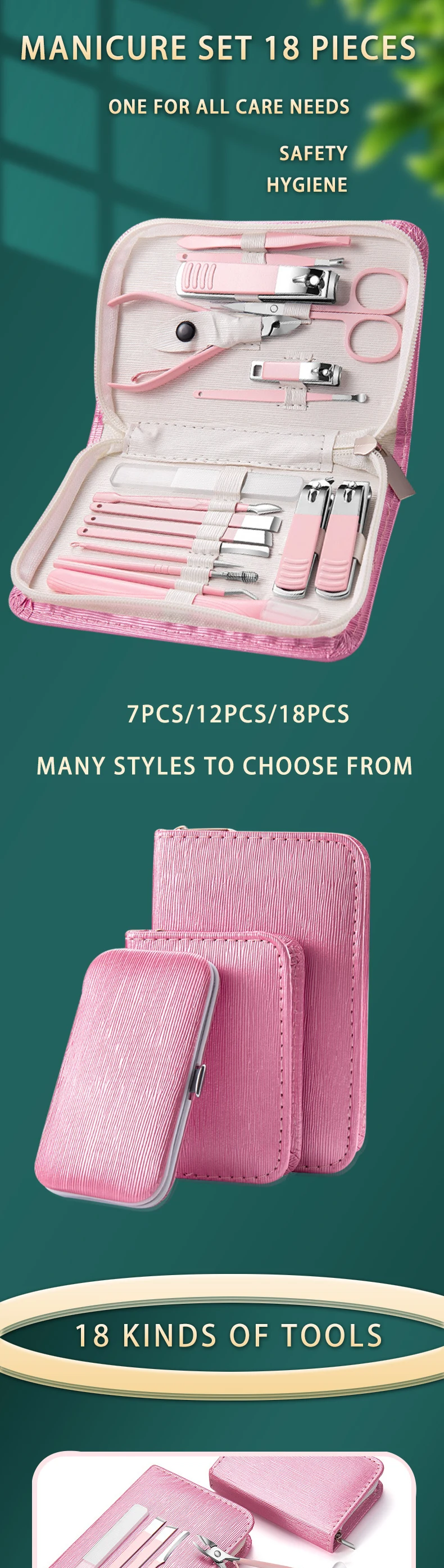 18pcs manicure set-1