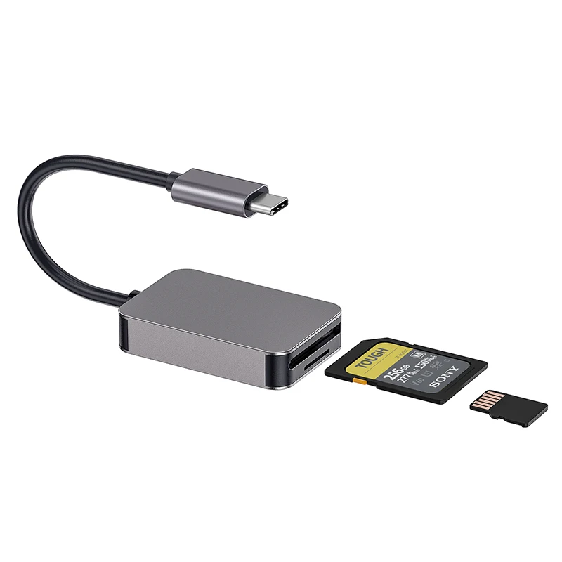 in UHS-II Card Reader USB-C Memory Card Reader Super Speed Type C  OTG Card Reader for Mobile Phone