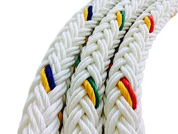 Wholesale High Stretch Polypropylene 8 Strand Boat Ships Used Marine Mooring Rope