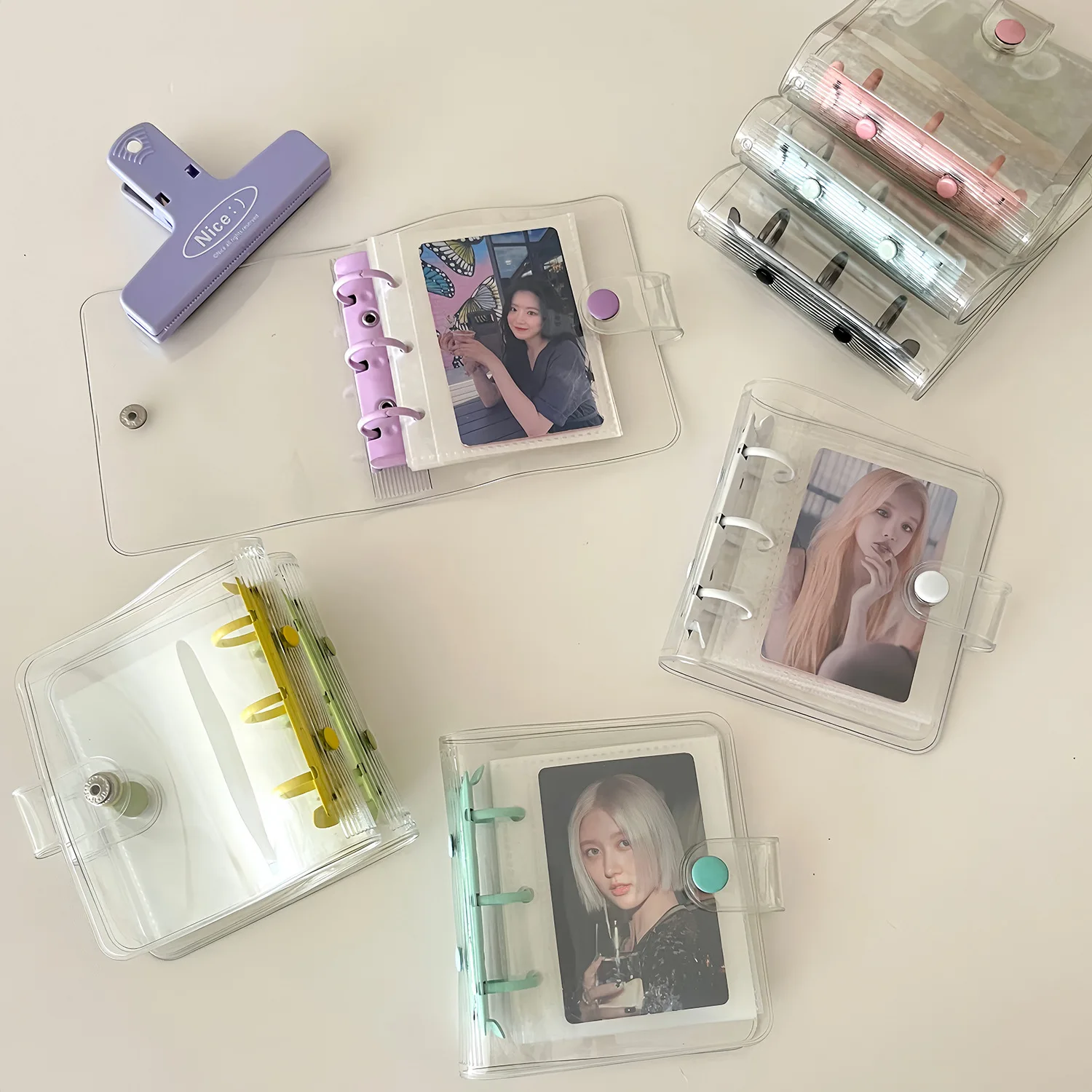 clear card holder for binder Amazon.com : Amazon Basics Plastic Business Card Organizer Sleeves for  3-Ring Binder, Transparent Card Holder, 8.5 x 11 inches, 25-Pack : Office  Products main image 0