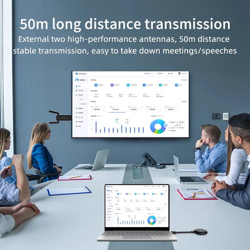 Original New 4k Utal Wireless Conferencing Presentation System For