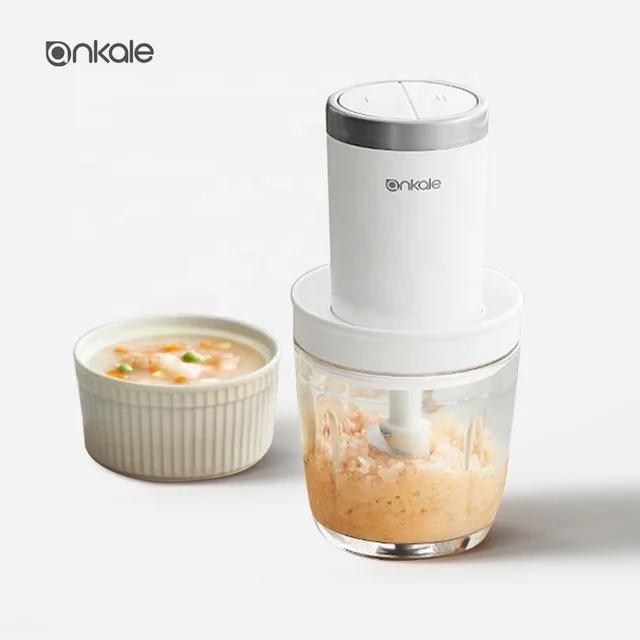 Multifunctional Baby Food Processor Portable Mini 600ml Electric Meat Grinder Custom Logo Meat Mincer For Kitchen